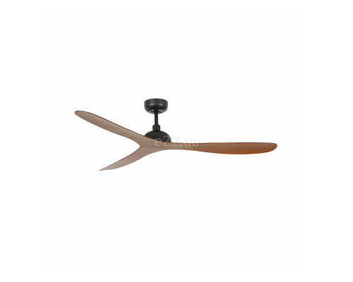 Стельовий вентилятор Faro 33447 GOTLAND L Black/wood fan DC motor