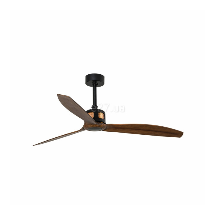 Стельовий вентилятор Faro 33451 COPPER FAN M Black/wood fan · Faro · faro-33451