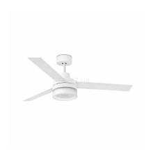 Люстра-вентилятор Faro 33460 ICE L LED SPEAKER White fan with speaker, 15 Вт, 800 лм, 3000K