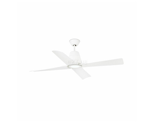 Люстра-вентилятор Faro 33480-14 TYPHOON M LED White fan with DC motor, 19 Вт, 900 лм, 3000K