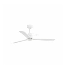 Стельовий вентилятор Faro 33487 NASSAU M White fan with DC motor