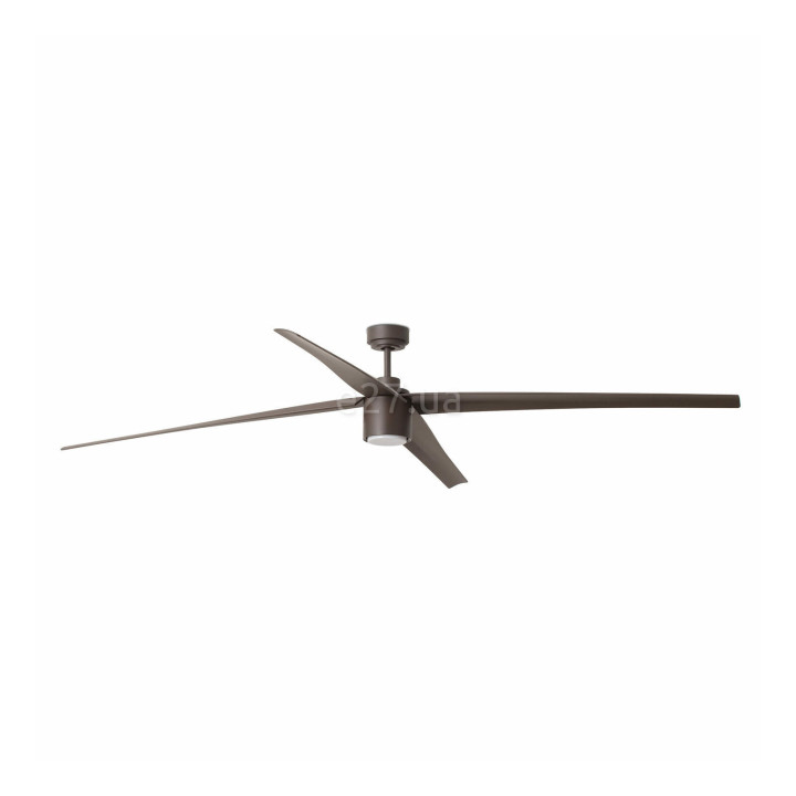 Люстра-вентилятор Faro 33495 ATTOS XL LED Brown fan with DC motor, 18 Вт, 1200 лм, 2700K/1000lm - 3300/1100lm - 4600K/1200lm · Faro · faro-33495