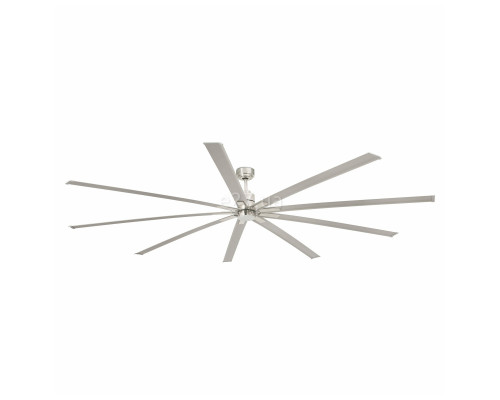 Стельовий вентилятор Faro 33496 MANHATTAN XL LED Matt nickel fan with DC motor, 19.9 Вт, 2700 - 3300 - 4600K