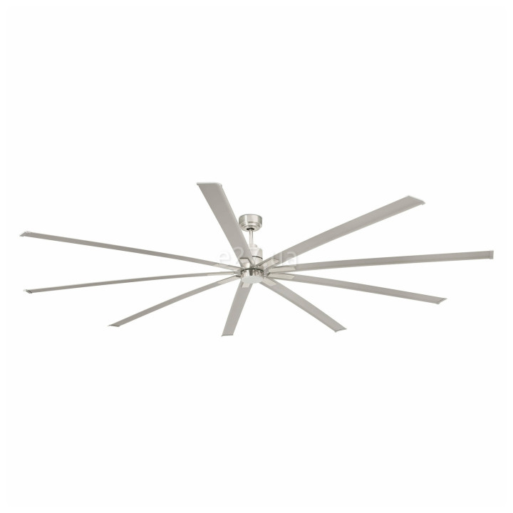 Стельовий вентилятор Faro 33496 MANHATTAN XL LED Matt nickel fan with DC motor, 19.9 Вт, 2700 - 3300 - 4600K · Faro · faro-33496