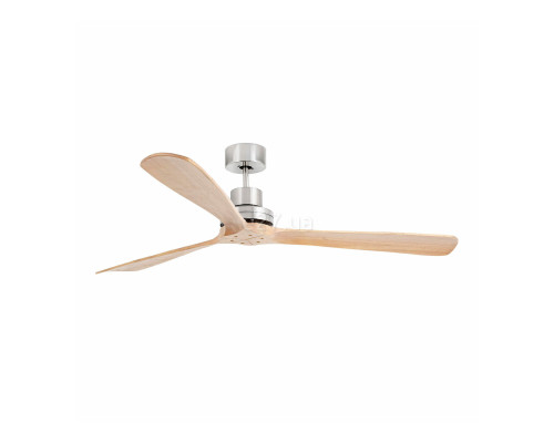 Стельовий вентилятор Faro 33504DC LANTAU XL Matt nickel/pine fan with DC motor