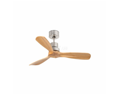 Стельовий вентилятор Faro 33509DC MINI LANTAU S Matt nickel/pine fan with DC motor