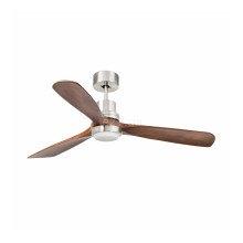Люстра-вентилятор Faro 33518DC LANTAU L LED Matt nickel fan with DC motor, 15 Вт, 900 лм, 3000K · Faro · faro-33518dc