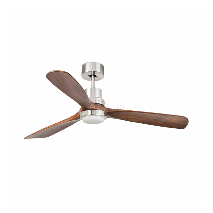 Люстра-вентилятор Faro 33518DC LANTAU L LED Matt nickel fan with DC motor, 15 Вт, 900 лм, 3000K · Faro · faro-33518dc