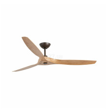Стельовий вентилятор Faro 33519 MOREA L Light brown fan with DC motor