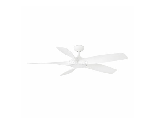Стельовий вентилятор Faro 33548 COCOS L White fan with DC motor, 20 Вт, 1600 лм, 3000K