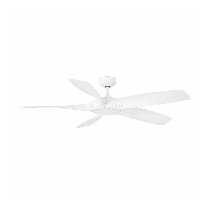 Стельовий вентилятор Faro 33548 COCOS L White fan with DC motor, 20 Вт, 1600 лм, 3000K · Faro · faro-33548