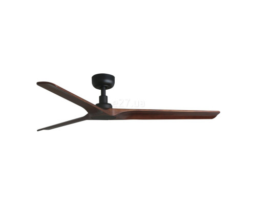 Стельовий вентилятор Faro 33809 HEYWOOD M Black/dark wood fan with DC motor
