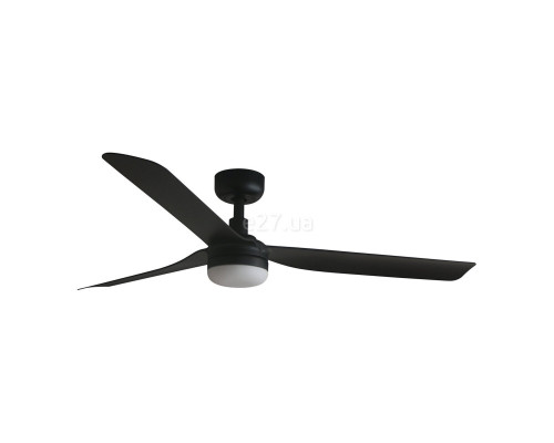 Люстра-вентилятор Faro 33815-21 PUNT M LED Black fan with DC motor, 18 Вт, 1300 лм, 3000-4000-6500K