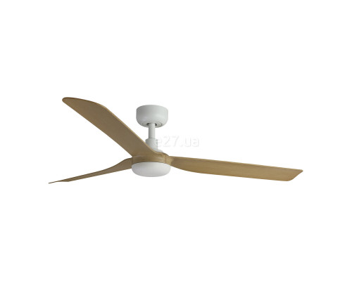 Стельовий вентилятор Faro 33816 PUNT M White/light wood fan with DC motor
