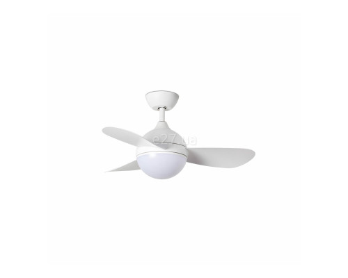 Люстра-вентилятор Faro 34300 HVAR S White fan, 24 Вт, 1600 лм, 3000 - 4500 - 6500K