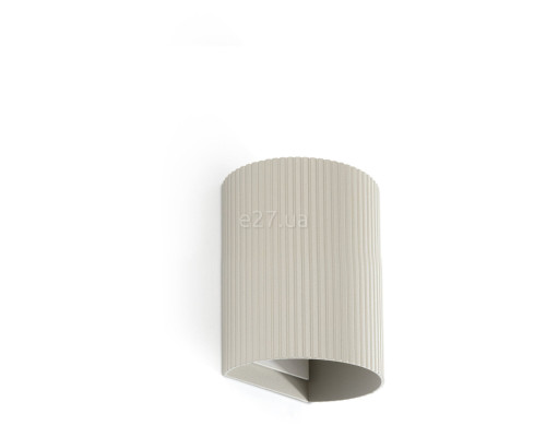 Настінний світильник Faro 40528 Sole Round Grey Striped Wall Light 1xgu10