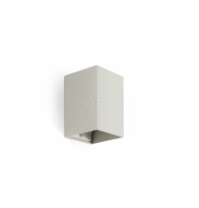 Настінний світильник Faro 40532 Lune Smooth Grey Square Wall Light 1xgu10