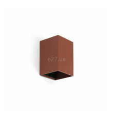 Настінний світильник Faro 40533 Lune Smooth Terracotta Square Wall Light 1xgu10
