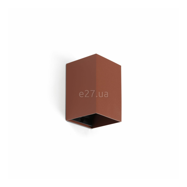 Настінний світильник Faro 40533 Lune Smooth Terracotta Square Wall Light 1xgu10 · Faro · faro-40533