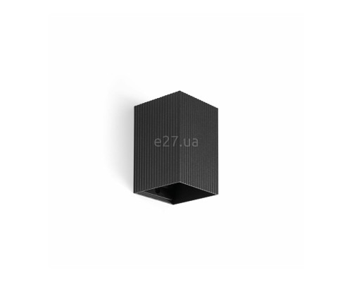 Настінний світильник Faro 40535 Lune Wall Light Square Black Strutted 1xgu10