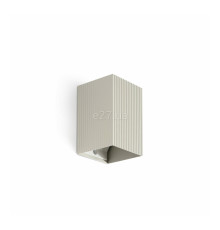 Настінний світильник Faro 40536 Lune Wall Light Square Gray Strutted 1xgu10