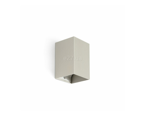 Настінний світильник Faro 40536 Lune Wall Light Square Gray Strutted 1xgu10