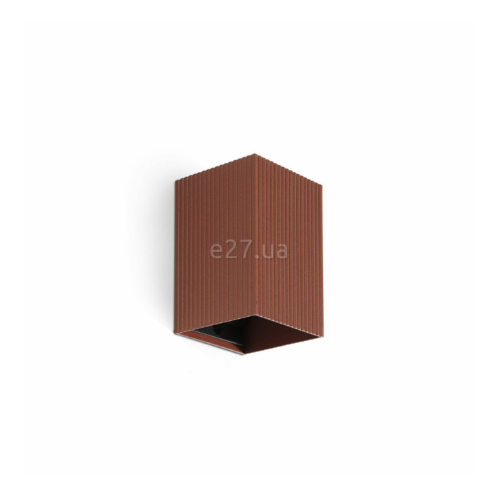 Настінний світильник Faro 40537 Lune Wall Light Square Terrakotta Strutted 1xgu10 · Faro · faro-40537