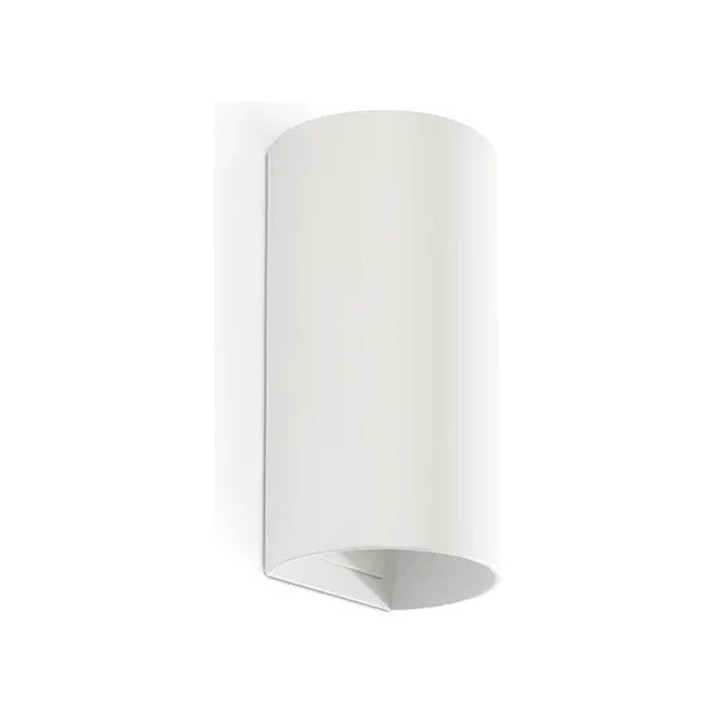 Настінний світильник Faro 40538 Sole Wall Light Round White Smooth 2xgu10 · Faro · faro-40538