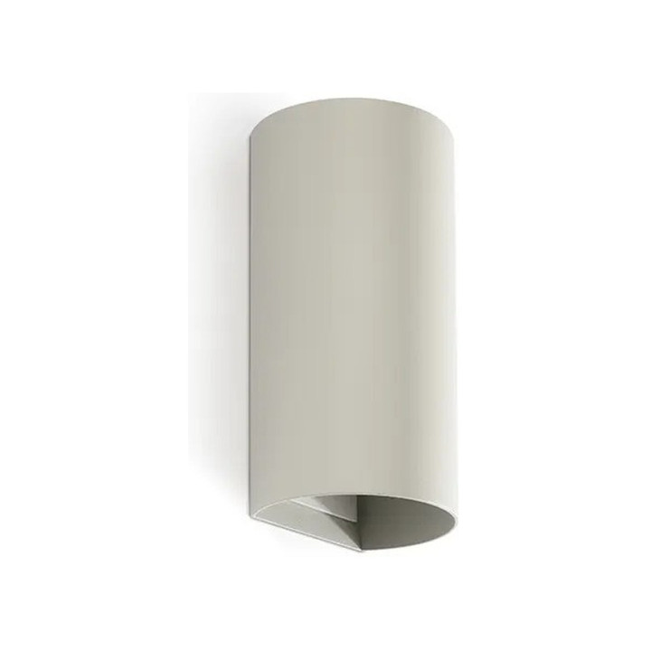Настінний світильник Faro 40540 Sole Wall Light Round Grey Smooth 2xgu10 · Faro · faro-40540