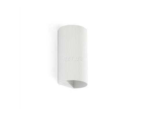 Настінний світильник Faro 40542 Sole Round White Striped Wall Light 2xgu10