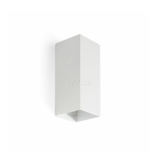 Настінний світильник Faro 40546 Lune Smooth White Sqared Wall Light 2xgu10