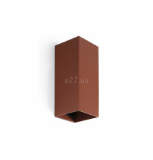 Настінний світильник Faro 40549 Lune Smooth Terracotta Squared Wall Light 2xgu10