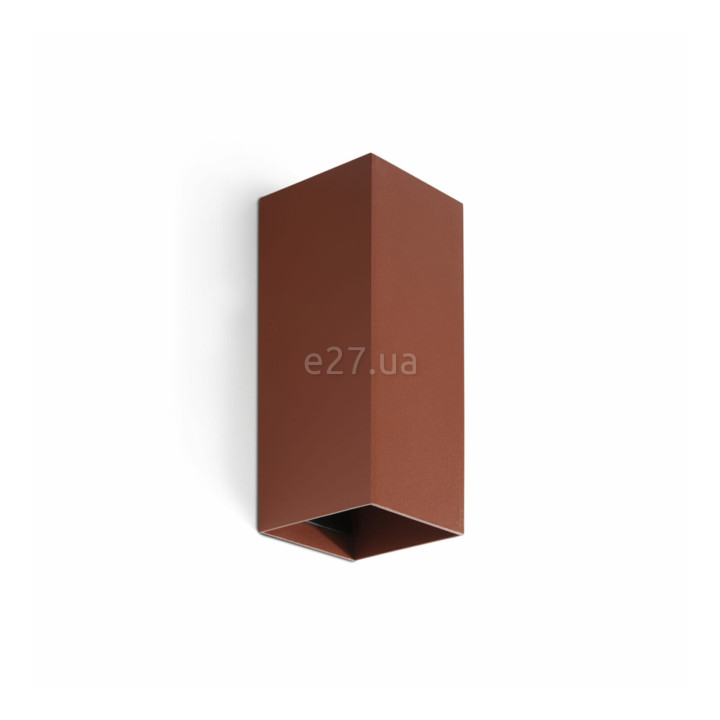 Настінний світильник Faro 40549 Lune Smooth Terracotta Squared Wall Light 2xgu10 · Faro · faro-40549