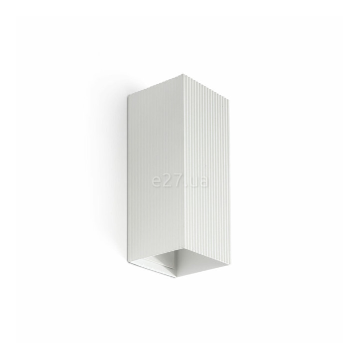 Настінний світильник Faro 40565 Lune Squared White Striped Wall Light 2xgu10 · Faro · faro-40565