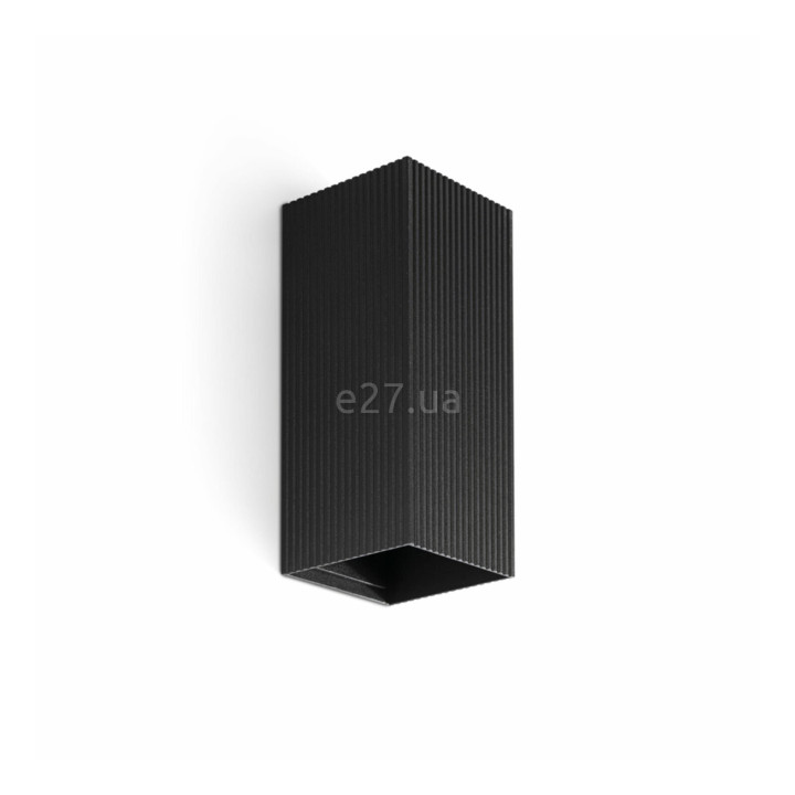Настінний світильник Faro 40566 Lune Squared Black Striped Wall Light 2xgu10 · Faro · faro-40566