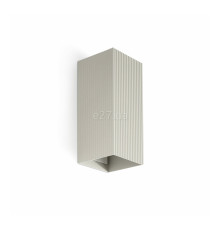 Настінний світильник Faro 40567 Lune Squared Grey Striped Wall Light 2xgu10