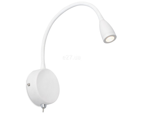 Бра Faro 41019 LOKE White wall lamp, 3 Вт, 150 лм, 3000K