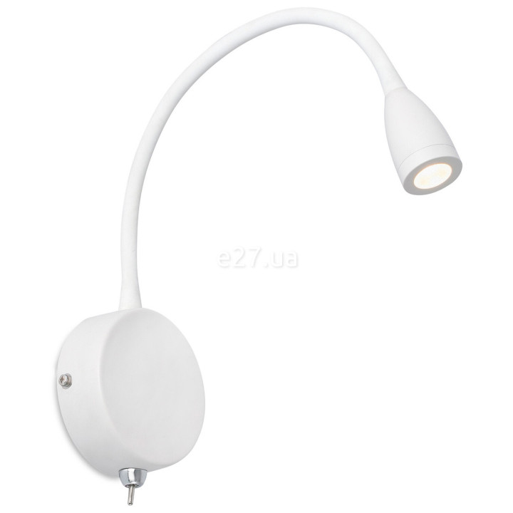 Бра Faro 41019 LOKE White wall lamp, 3 Вт, 150 лм, 3000K · Faro · faro-41019