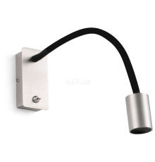Бра Faro 41026 LESER Satin nickel wall lamp reader, 5 Вт, 300 лм, 3000K