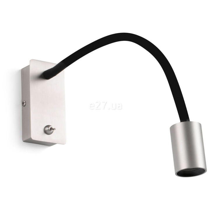Бра Faro 41026 LESER Satin nickel wall lamp reader, 5 Вт, 300 лм, 3000K · Faro · faro-41026