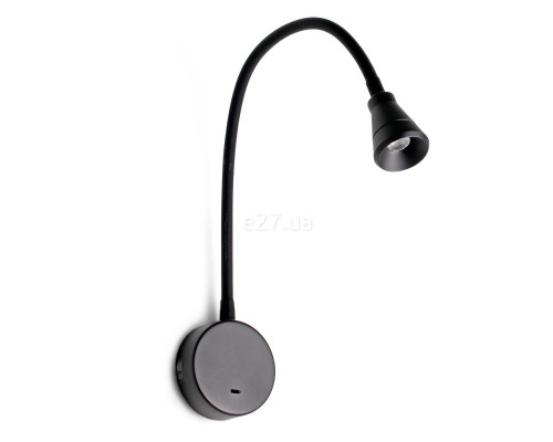Бра Faro 41030 BEL Black wall lamp reader, 3 Вт, 150 лм, 3000K