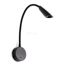 Бра Faro 41032 BOKEN Black wall lamp reader, 3 Вт, 150 лм, 3000K