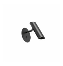 Спот Faro 43793 Leo Wall Light Black LED 3.5W 2700K, 3.5 Вт, 300 лм, 2700K