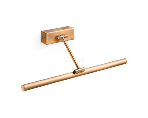 Підсвітка для картин Faro 61084 MAGRITTE 450 Old gold picture wall light 8W, 8 Вт, 500 лм, 3000K