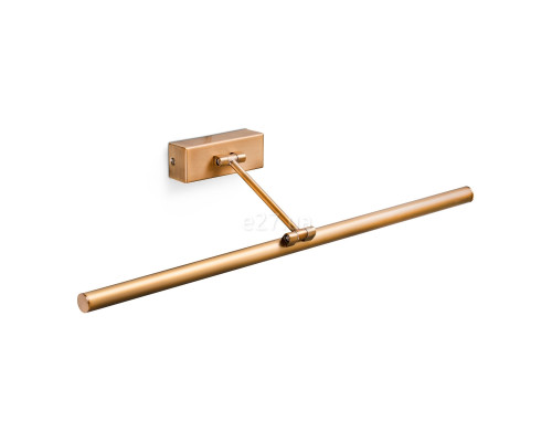 Підсвітка для картин Faro 61085 MAGRITTE 600 Old gold picture wall light 12W, 12 Вт, 750 лм, 3000K