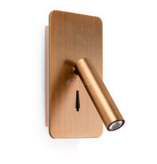 Спот Faro 62104 SUAU Bronze wall lamp, 3 Вт, 140 лм, 3000K