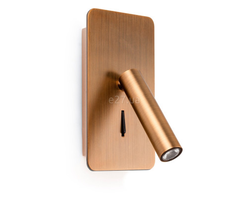 Спот Faro 62104 SUAU Bronze wall lamp, 3 Вт, 140 лм, 3000K
