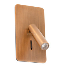 Спот Faro 62111 SUAU Bronze recessed lamp, 3 Вт, 140 лм, 3000K