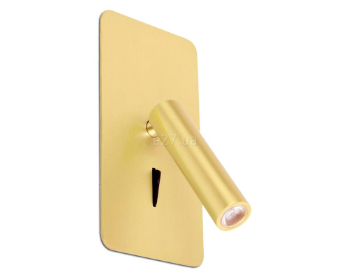 Спот Faro 62114 SUAU Satin gold recessed lamp, 3 Вт, 140 лм, 3000K