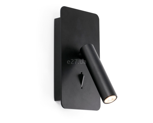 Спот Faro 62116 SUAU USB Black wall lamp, 3 Вт, 140 лм, 3000K